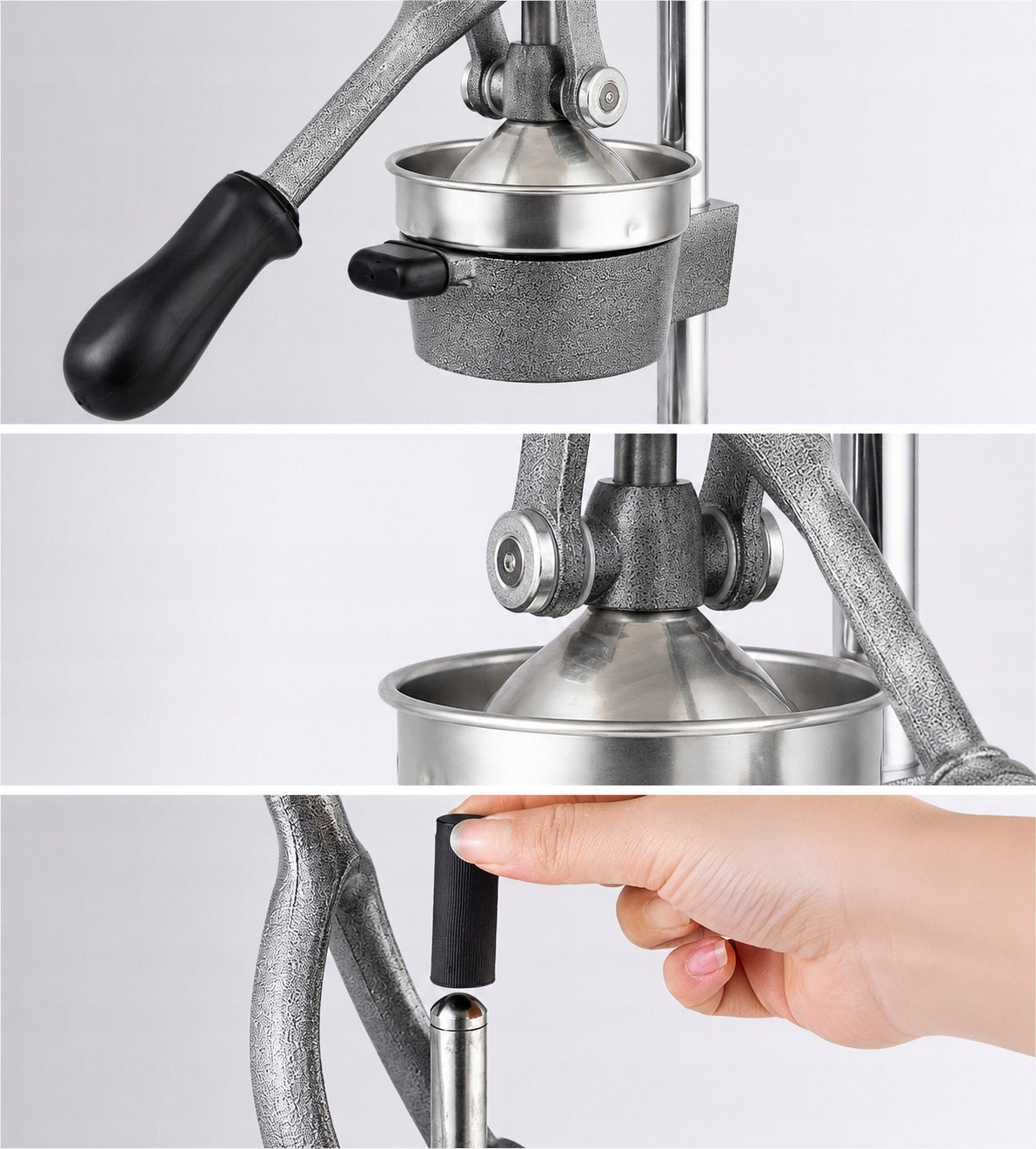 HANDHELD ORANGE CITRUS JUICER CAST IRON FOR JUICES Manufacturer code 6002395