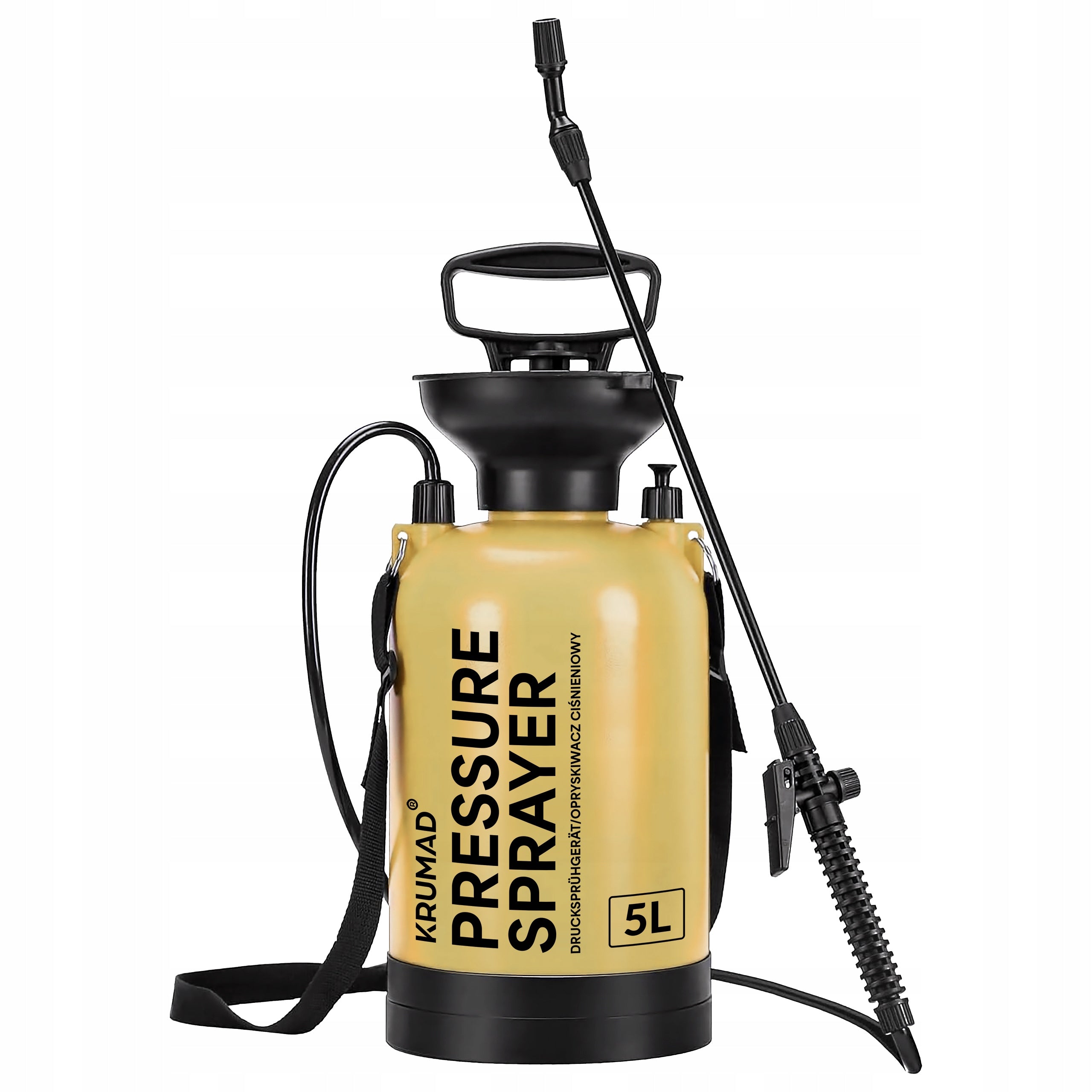 HANDHELD PRESSURE SPRAYER 5L LONG LANCE GARDEN SPRAYER 83,5 CM Manufacturer code OPRYSKIWACZ RĘCZNY CIŚNIENIOWY 5L KMDW1