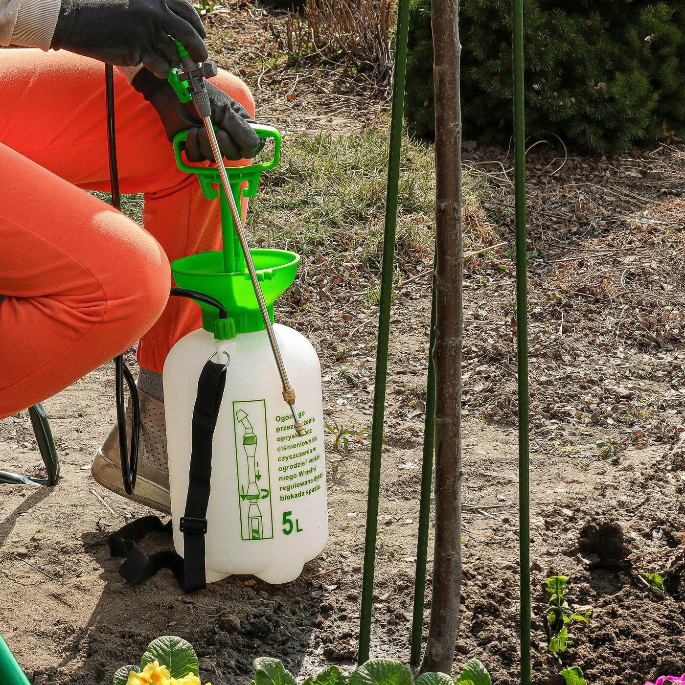 HANDHELD PRESSURE SPRAYER Telescopic GARDEN Lance Tadar 5 l Packaging status original