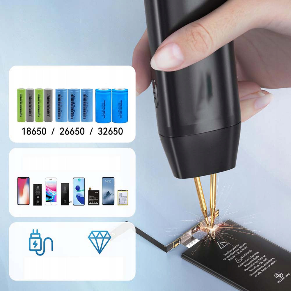 HANDHELD SPOT WELDING MACHINE PORTABLE HOME WELDING MACHINE FOR BATTERY CELLS Maximum power 800 W