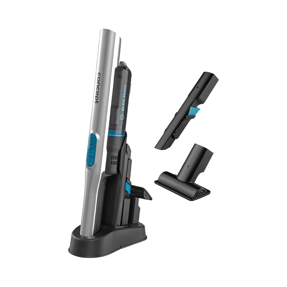 HANDHELD VACUUM CLEANER CONCEPT VP4430 BATTERY 180W 0.25L SILVER/GREY