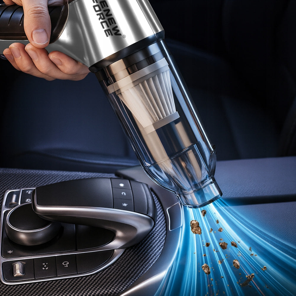 HANDHELD VACUUM CLEANER CORDLESS CAR BAGLESS LIGHTWEIGHT Manufacturer code 4x FILTR WIELORAZOWY MOCNY DO AUTA SAMOCHODU