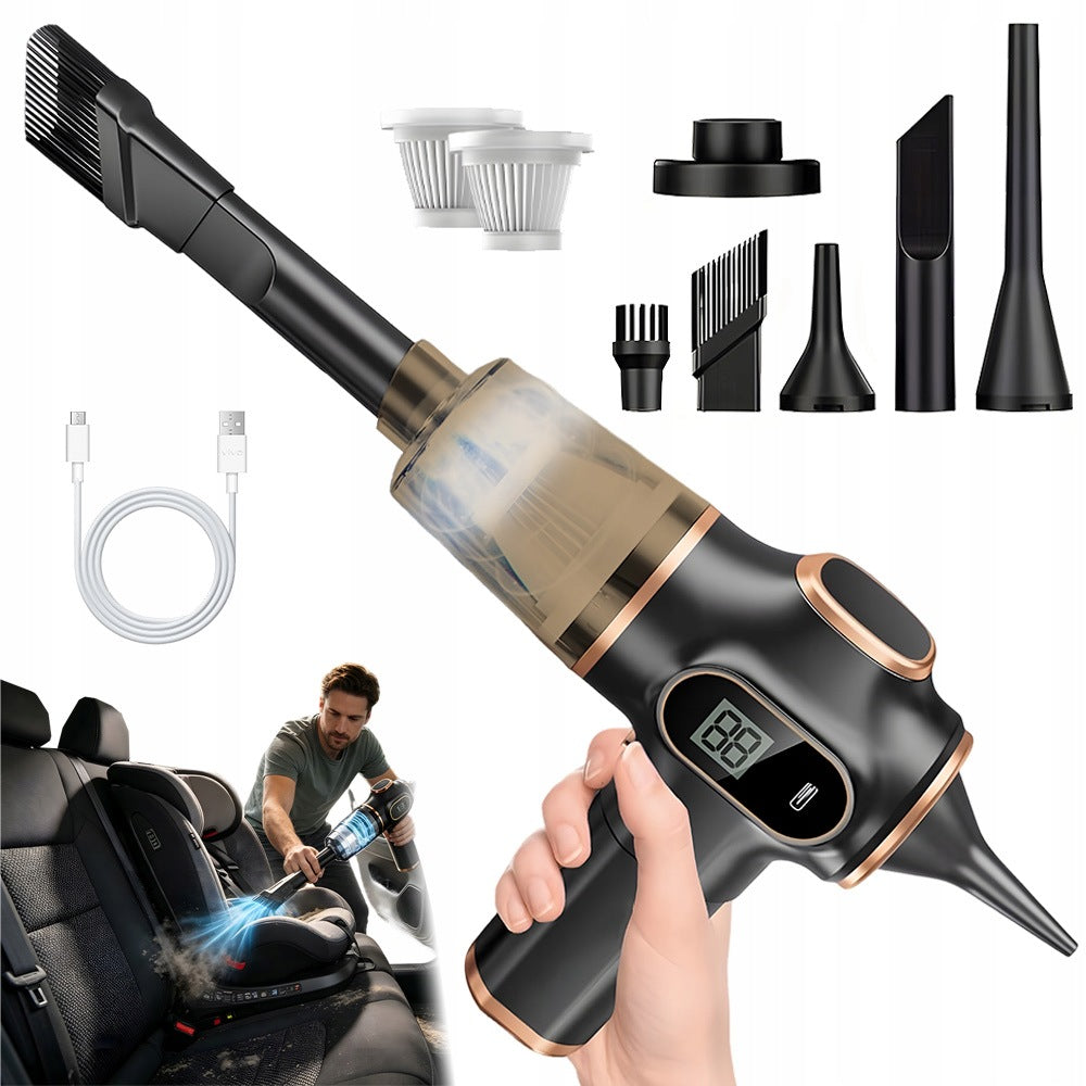 HANDHELD VACUUM CLEANER CORDLESS STRONG BAGLESS TOUCH AUTO HOUSE FLOOR