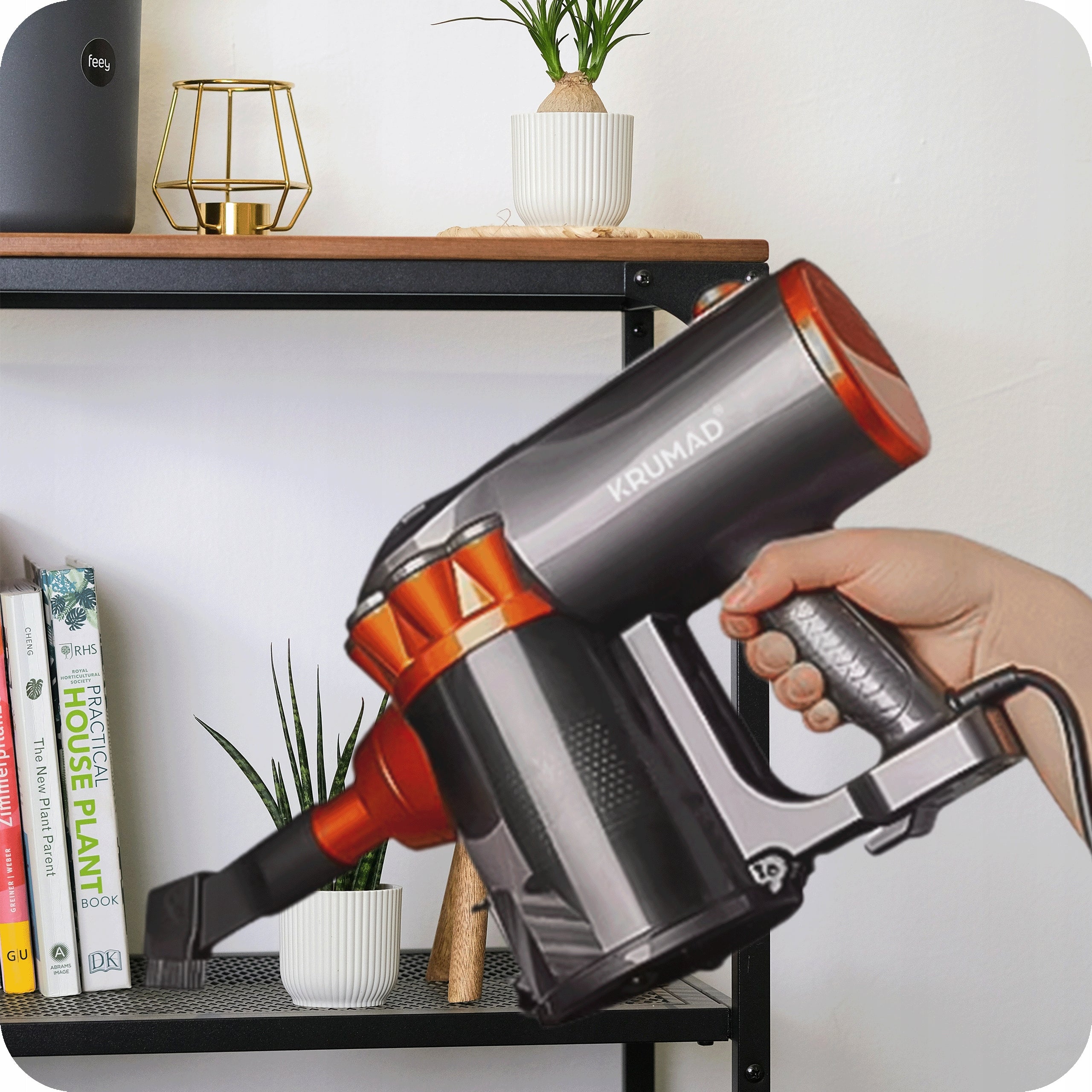 HANDHELD VERTICAL CYCLONE BAGLESS CORDLESS LIGHTWEIGHT 600W 5IN1 VACUUM CLEANER Packaging status original