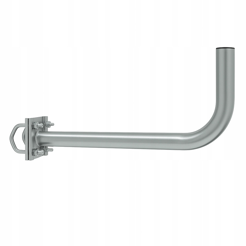 HANDLE ANTENNA MAST BALCONY FRONTAL 100cm STEEL TV UNIVERSAL