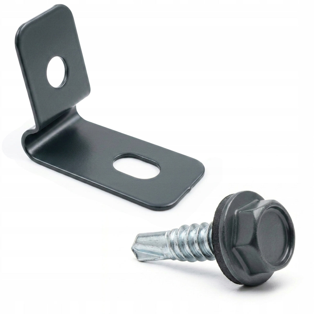HANDLE CLASP FOR PANELS 50 pcs + screws GRAPHITE ANTHRACITE RAL 7016