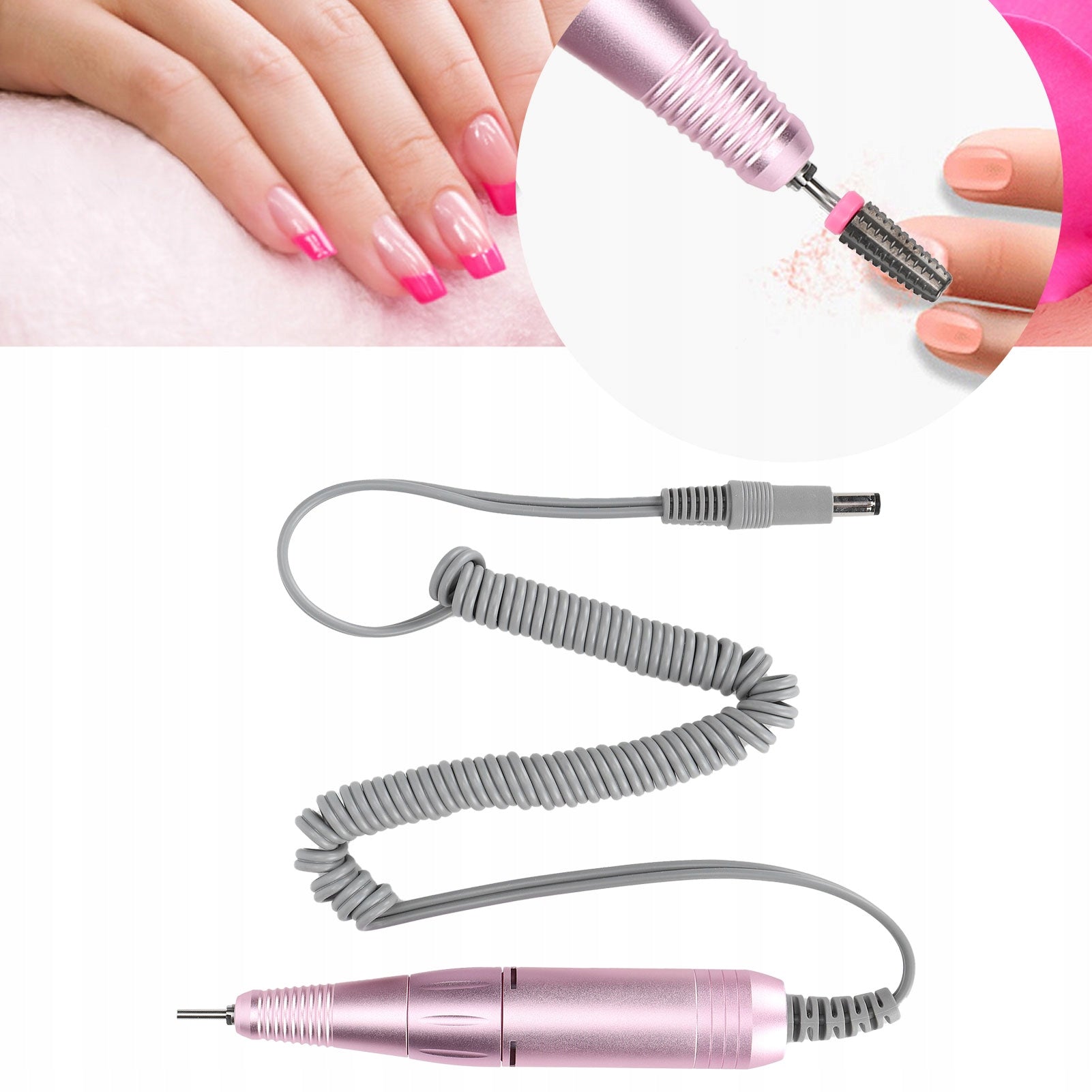 HANDLE HANDPIECE FOR MILLING MACHINE 35000RPM NAIL DRILL HOLDER Medical device no