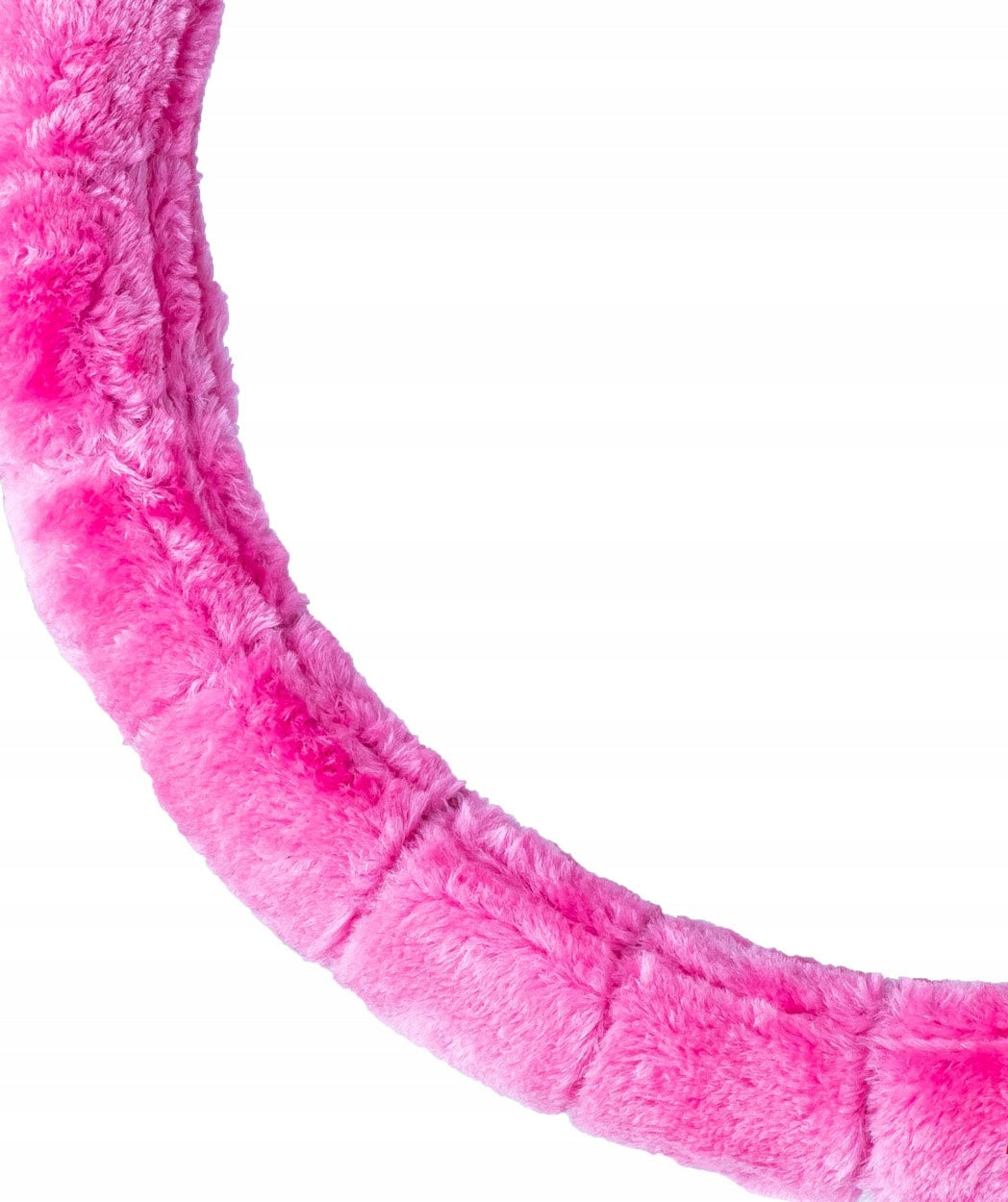 HANDLEBAR BEAR COVER FOR CAR FUR PINK ROZ 37-39cm EAN (GTIN) 5903293035672