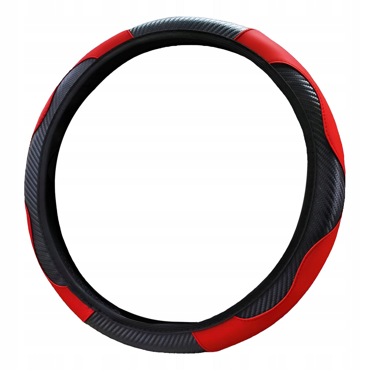 HANDLEBAR COVER CARBON OVERLAY BLACK AND RED Manufacturer's catalog number pokrowiec na kierownicę