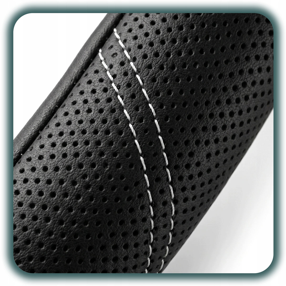 HANDLEBAR COVER OVERLAY ECO LEATHER 37-39CM LEATHER HEM BLACK EAN (GTIN) 5410500981412