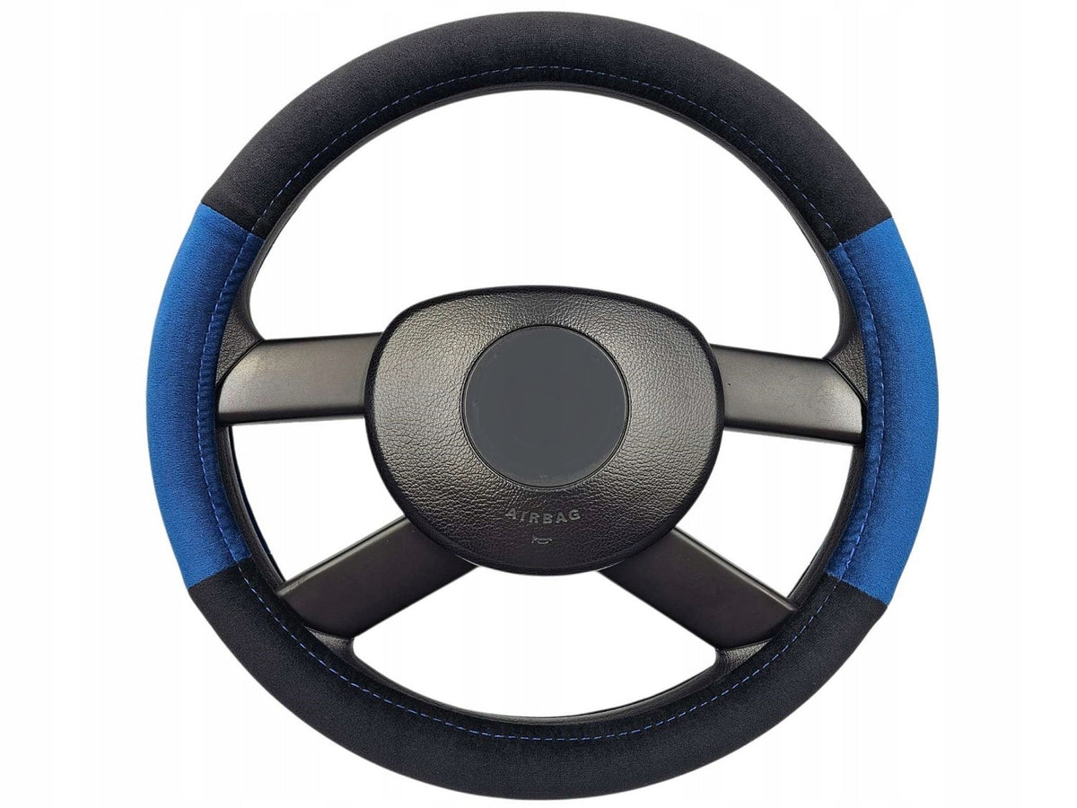 HANDLEBAR COVER VELVET COVER VELOUR BLUE/BLACK 44-46 Manufacturer E-Tomalak