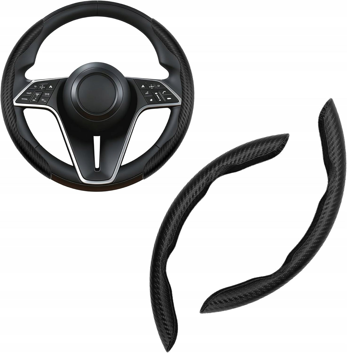 HANDLEBAR COVERS CARBON COVER UNIVERSAL NON-SLIP