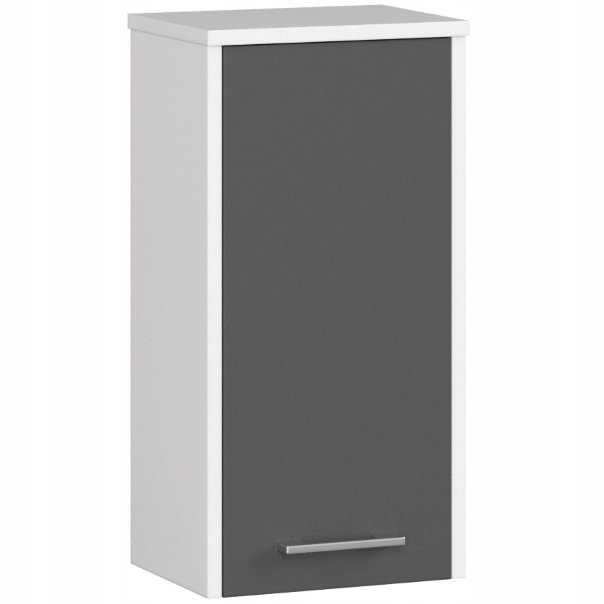 HANGING CABINET BATHROOM FIN W30 1D WHITE / GRAY