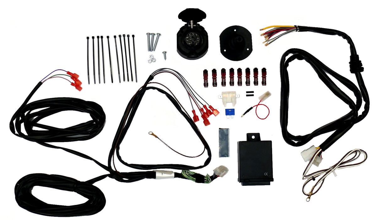 HARNESS + 13 PIN MODULE FOR TOW HOOK. CITROEN C4 PICASSO