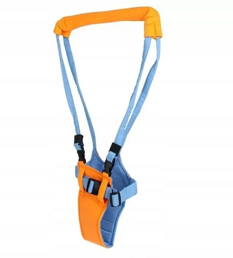 HARNESS FOR LEARNING TO WALK BABY WALKER HARNESS FOR BABIES BELT Manufacturer code Chodzik dla niemowląt  pomarańczowy
