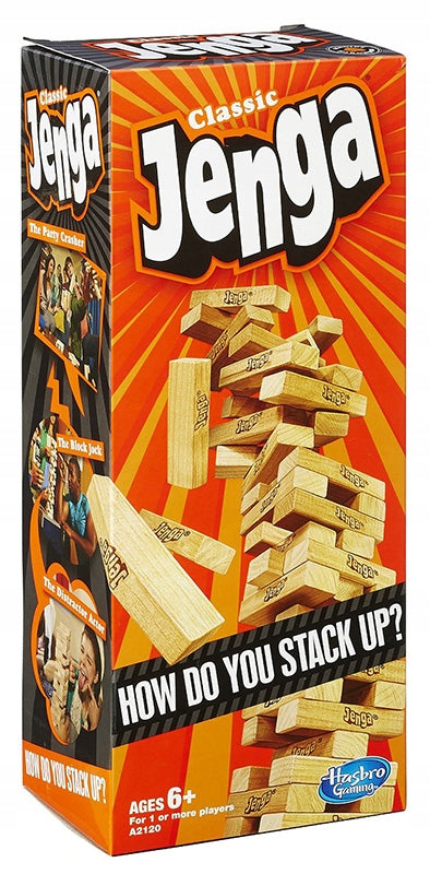 HASBRO ARCADE GAME JENGA REFRESH CLASSIC A2120