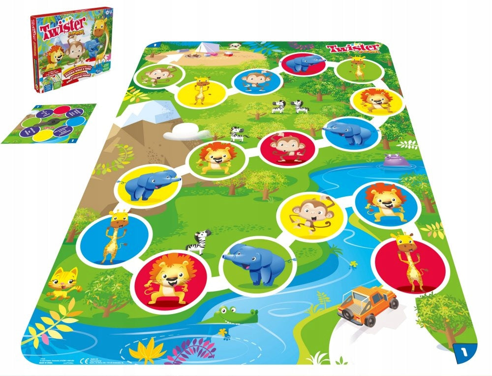HASBRO Game Twister Junior Board with animals F7478 Packaging status original