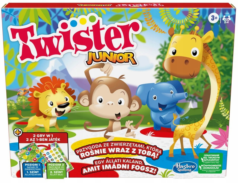 HASBRO Game Twister Junior Board with animals F7478