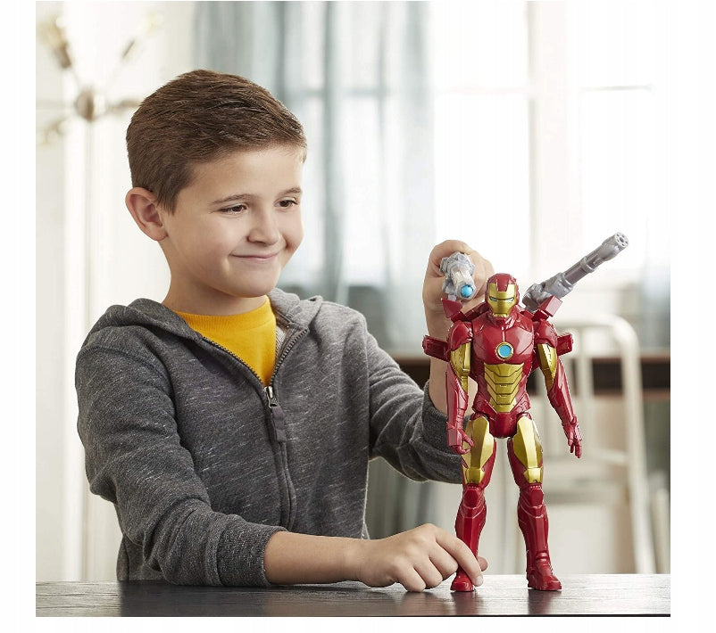 HASBRO IRON MAN + BLAST GEAR LAUNCHER LARGE FIGURE E7380 MARVEL AVENGERS Manufacturer code E8683