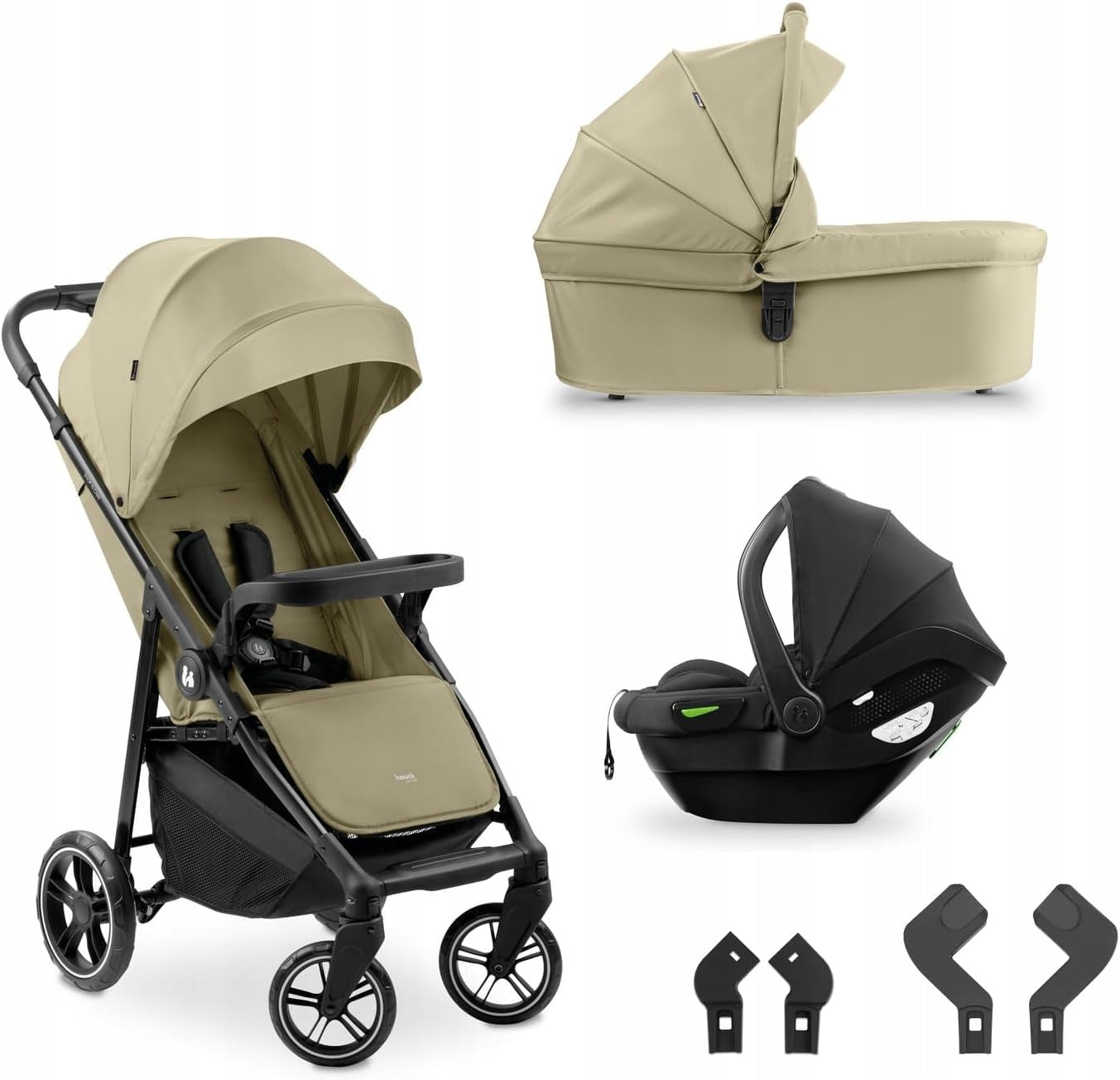 HAUCK BABY STROLLER 3in1 SHOP N CARE TRIO SET