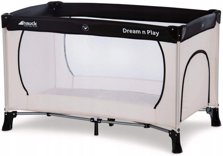 HAUCK DREAM N PLAY PLUS TRAVEL COT BEIGE