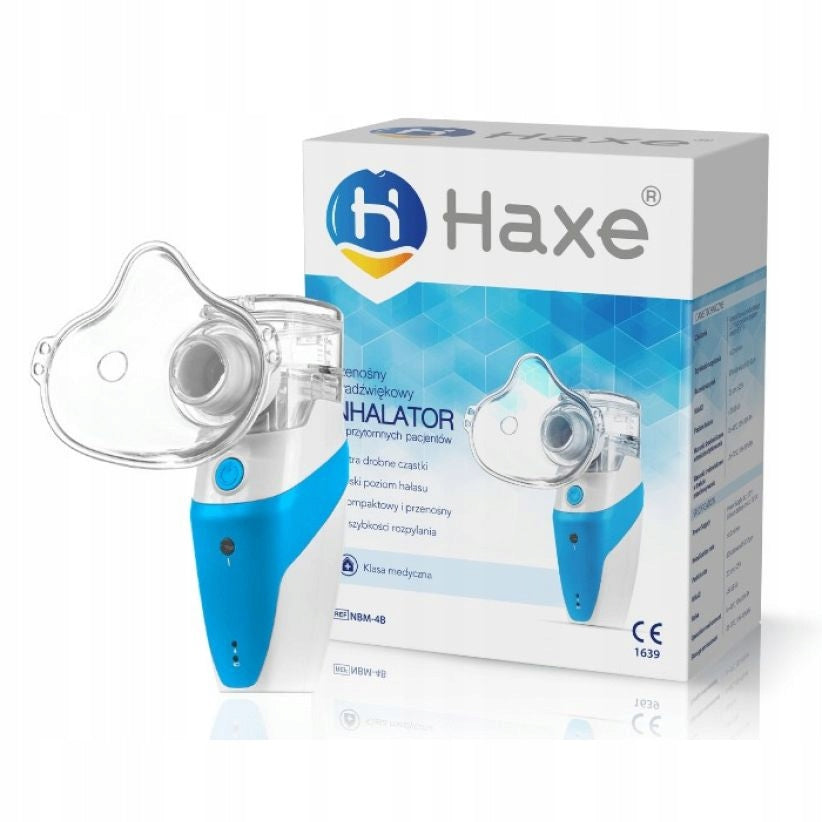 HAXE Mobile INHALER nebuliser ULTRASOUND Color blue