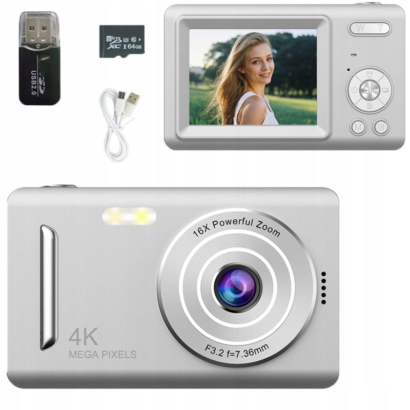 HD Digital Camera for Kids 1080P 48MP STABILIZATION WITH ZOOM 16X