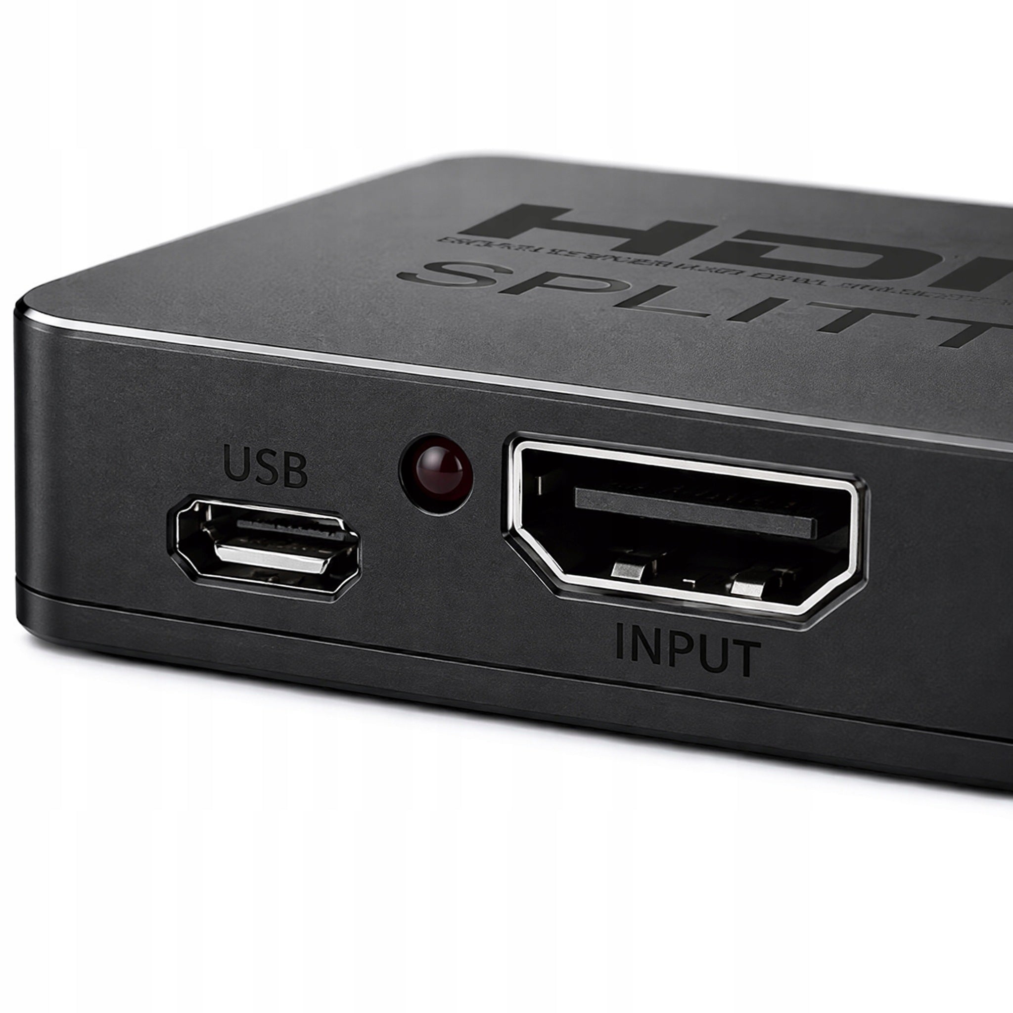 HDMI SPLITTER WITH 1 INPUT AND 2 OUTPUTS, 4K ADAPTER FOR 2 MONITORS Manufacturer code 0760654963549