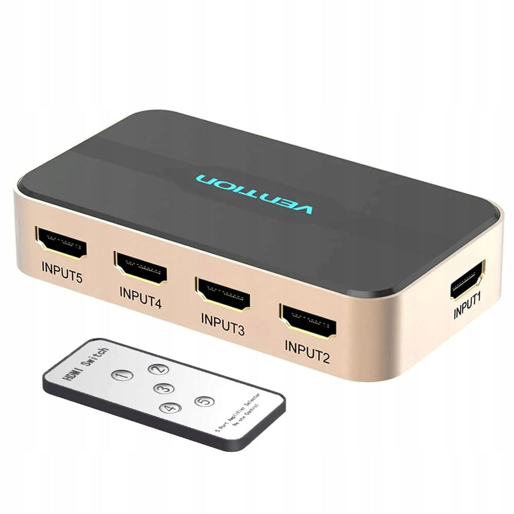 HDMI Switcher Vention 5 In 1 Out
