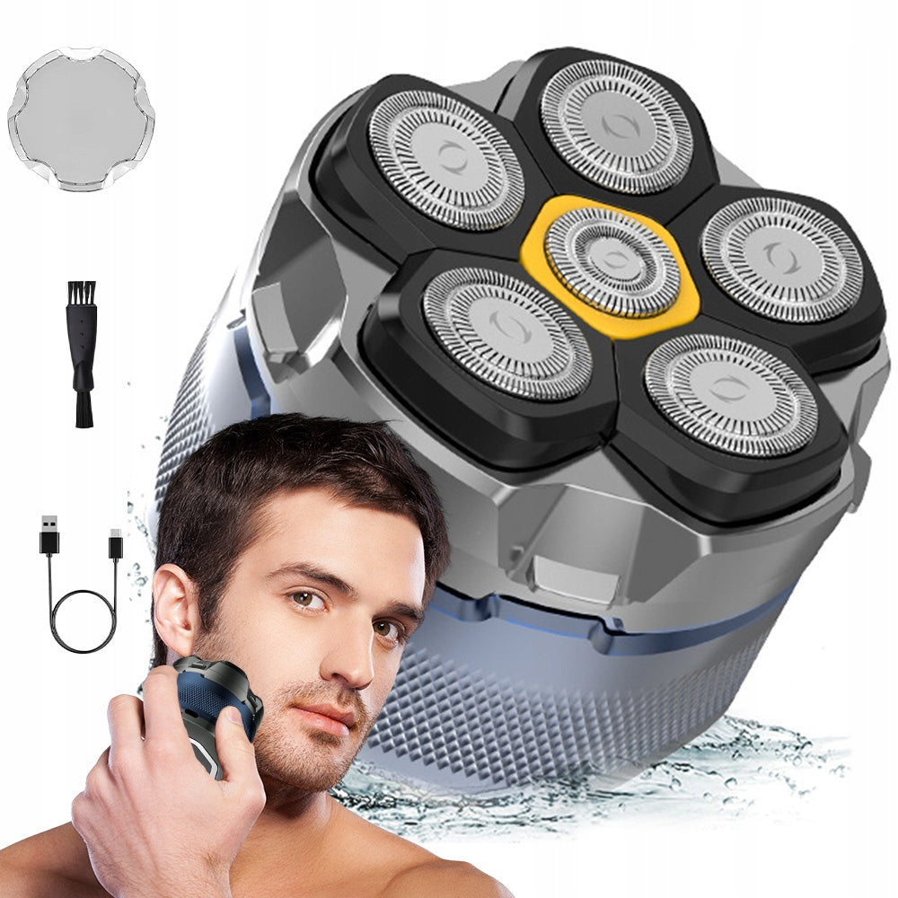 HEAD SHAVER FOR ZERO RAZOR BALD SKULL HEAD 6 HEADS