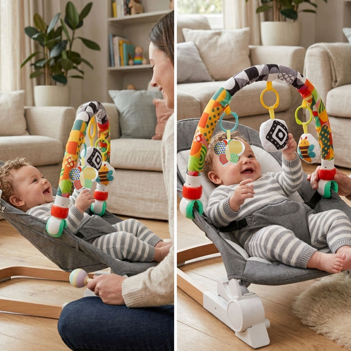 HEADBAND BOW PENDANT FOR CRIB