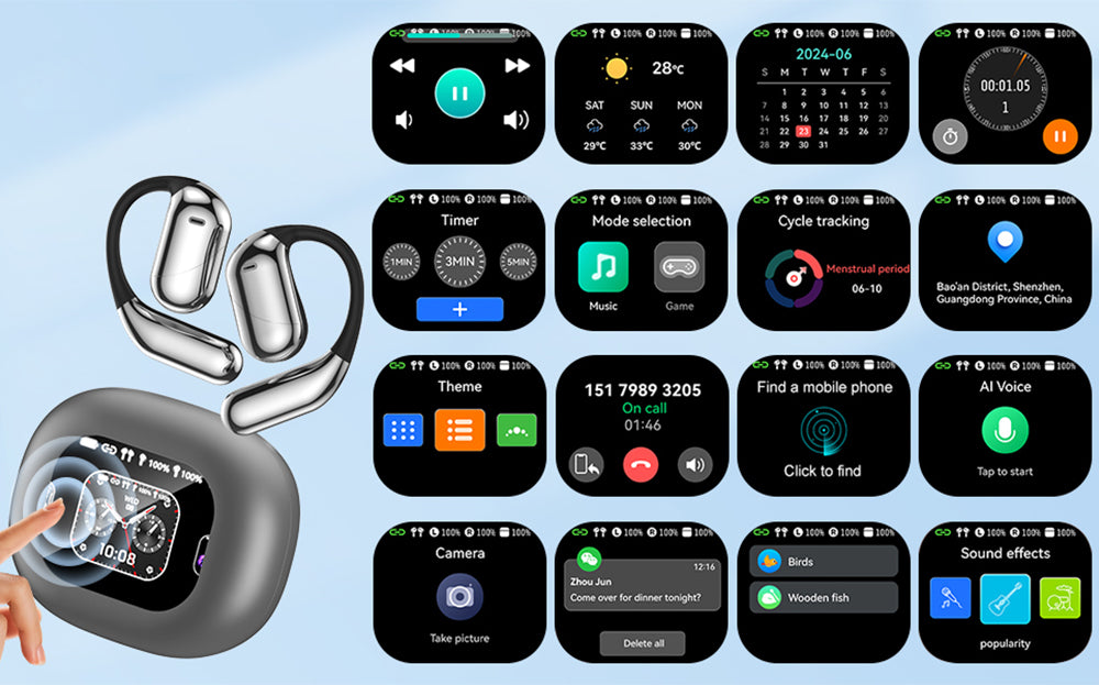 HEADPHONES TRANSLATING 114 LANGUAGES BLUETOOTH TRANSLATION IN TIME Brand Bedee