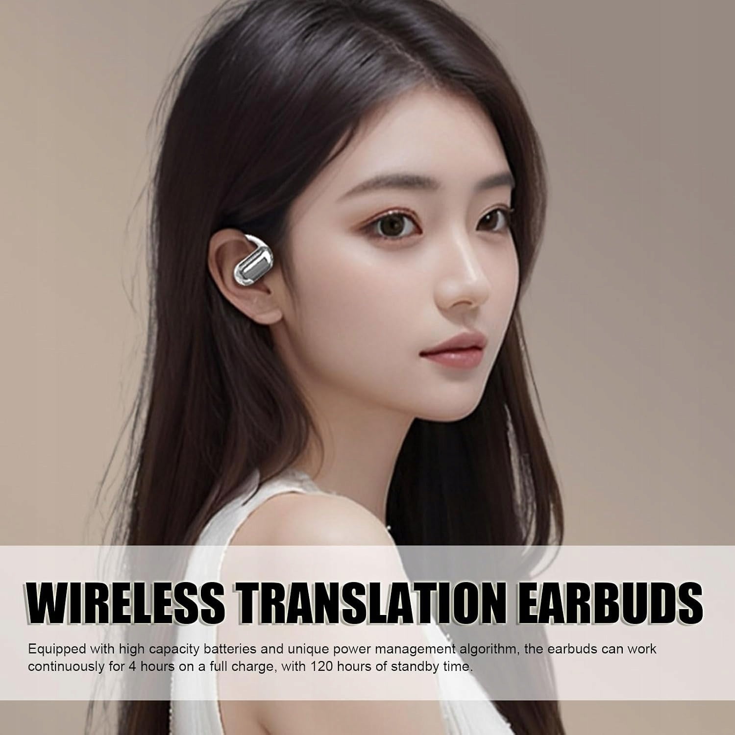 HEADPHONES TRANSLATING 144 LANGUAGES AI TWO-WAY WI-FI Model Topikyt2q0nf4dbc