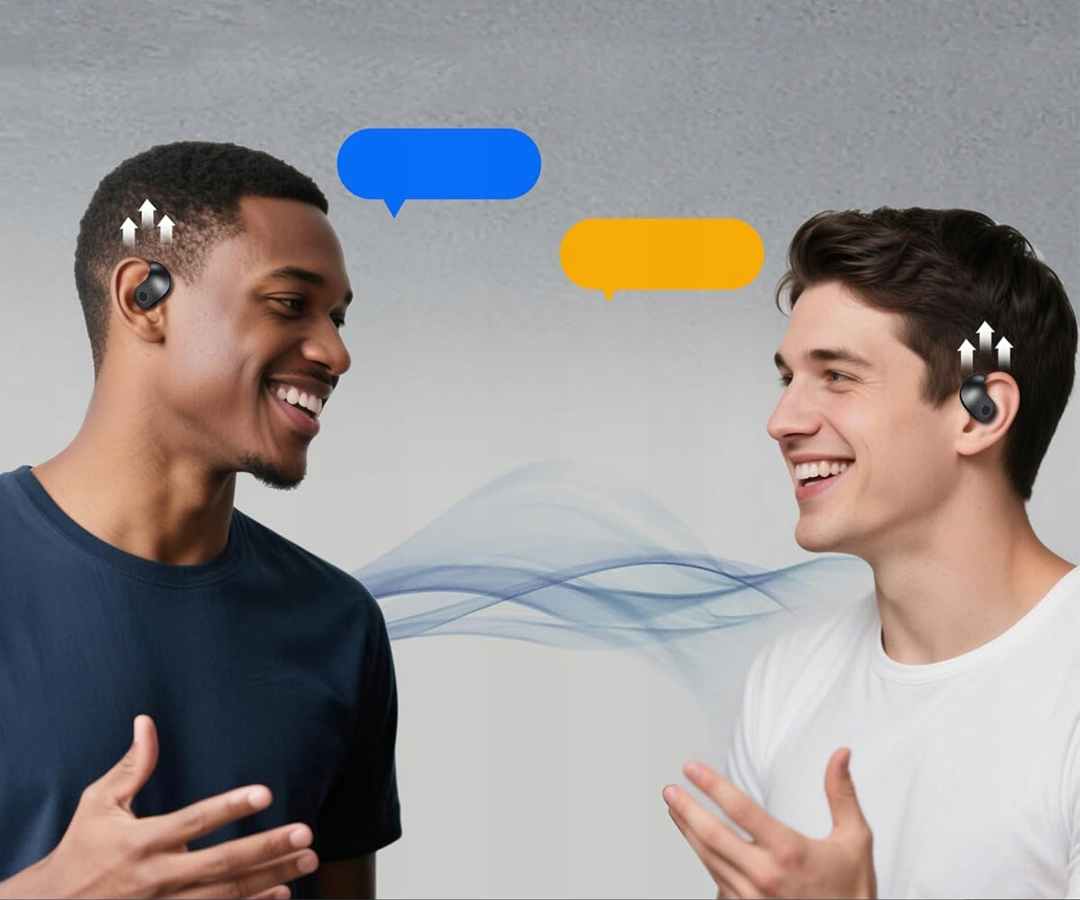 HEADPHONES WITH TRANSLATOR FUNCTION, 139 LANGUAGES, WIRELESS BLUETOOTH, Model 6900087044918