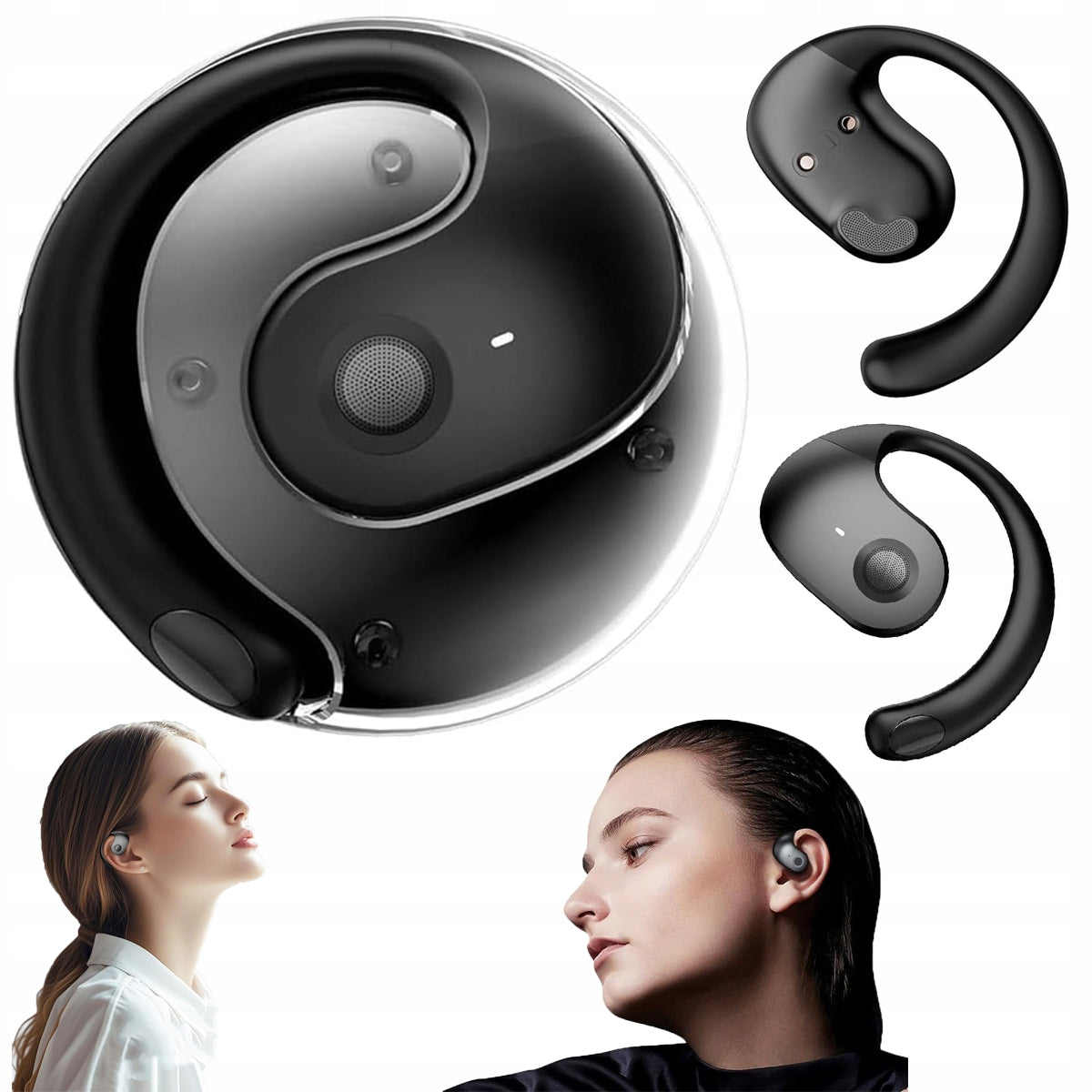 HEADPHONES WITH TRANSLATOR FUNCTION, 139 LANGUAGES, WIRELESS BLUETOOTH,