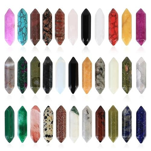 HEALING CRYSTALS SET OF 20 GEMSTONES MEDITATION Brand no brand
