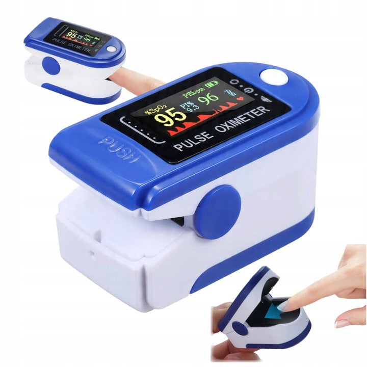HEART RATE MONITOR MEDICAL FINGER SATURATOR FINGER PRECISION PULSE OXIMETER Packaging status original