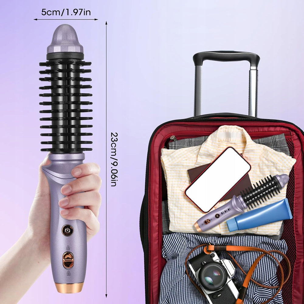 HEAT BRUSH, ELECTRIC HAIR BRUSH, WIRELESS CURLING IRON Packaging status original
