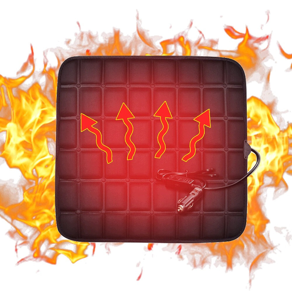 HEATED SEAT MAT UNIVERSAL HEATING PAD FOR CAR 12V Packaging status original