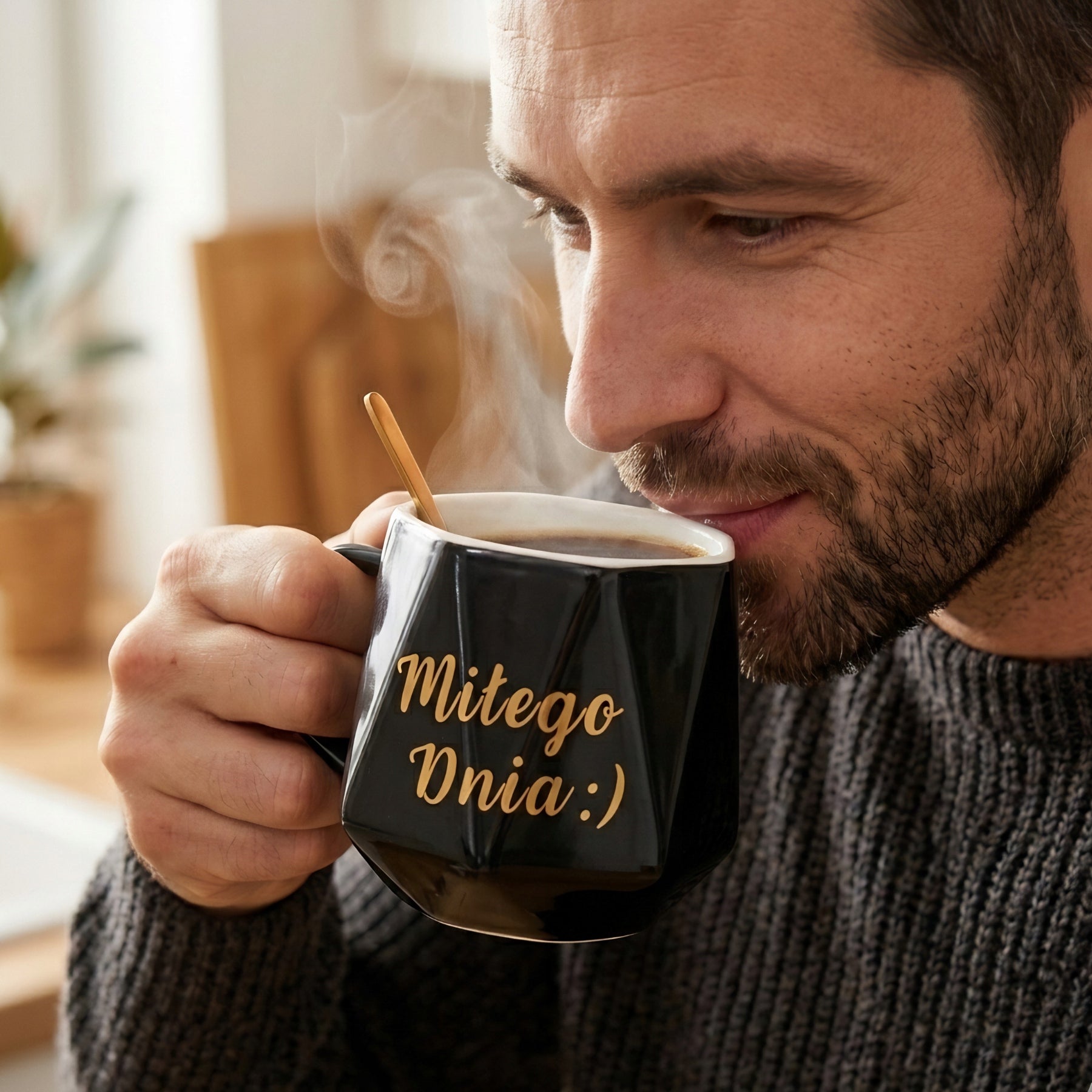 HEATER Ceramic Mug TEA SET GIFT FOR TEACHER Manufacturer code Podgrzewacz Kubek zestaw