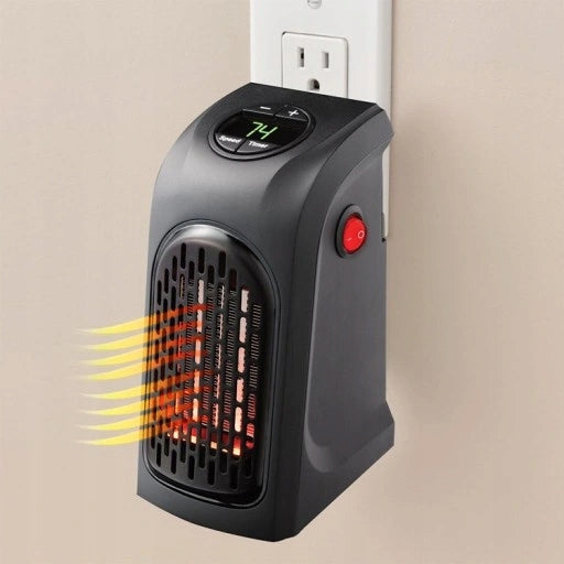 HEATER FAN ELECTRIC HEATER WITH LCD 400W Dominant color black