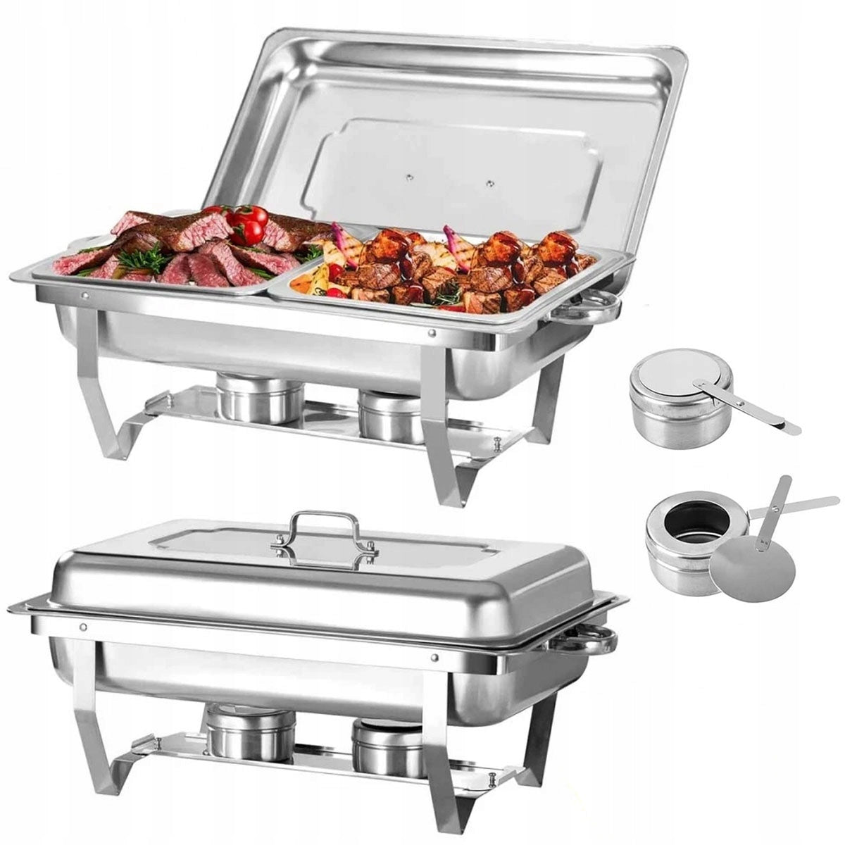 HEATER GN 1/2 FOR CATERING DISHES 9 L STAINLESS STEEL