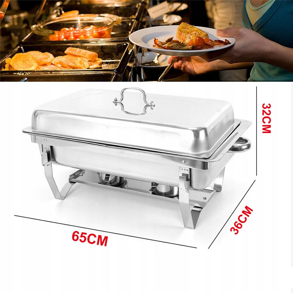 HEATER GN 1/3 FOR CATERING DISHES 9 L STAINLESS STEEL Brand no brand