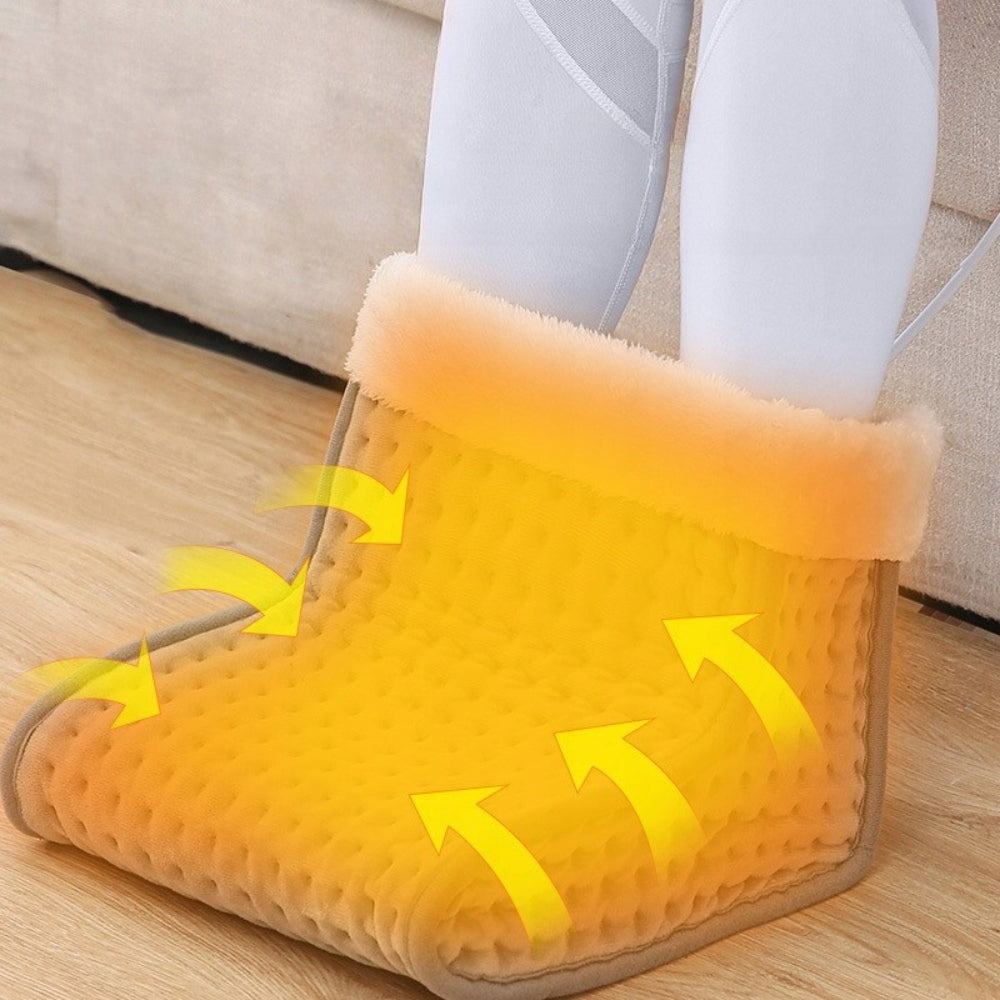 HEATING ELECTRIC SHOES MADE OF NICE FLEECE FOOT WARMER EAN (GTIN) 5908420805555