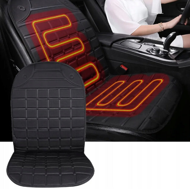 HEATING MAT CAR COVERS FOR HEATED SEATS WARMER PAD WINTER UNIVERSAL 12V