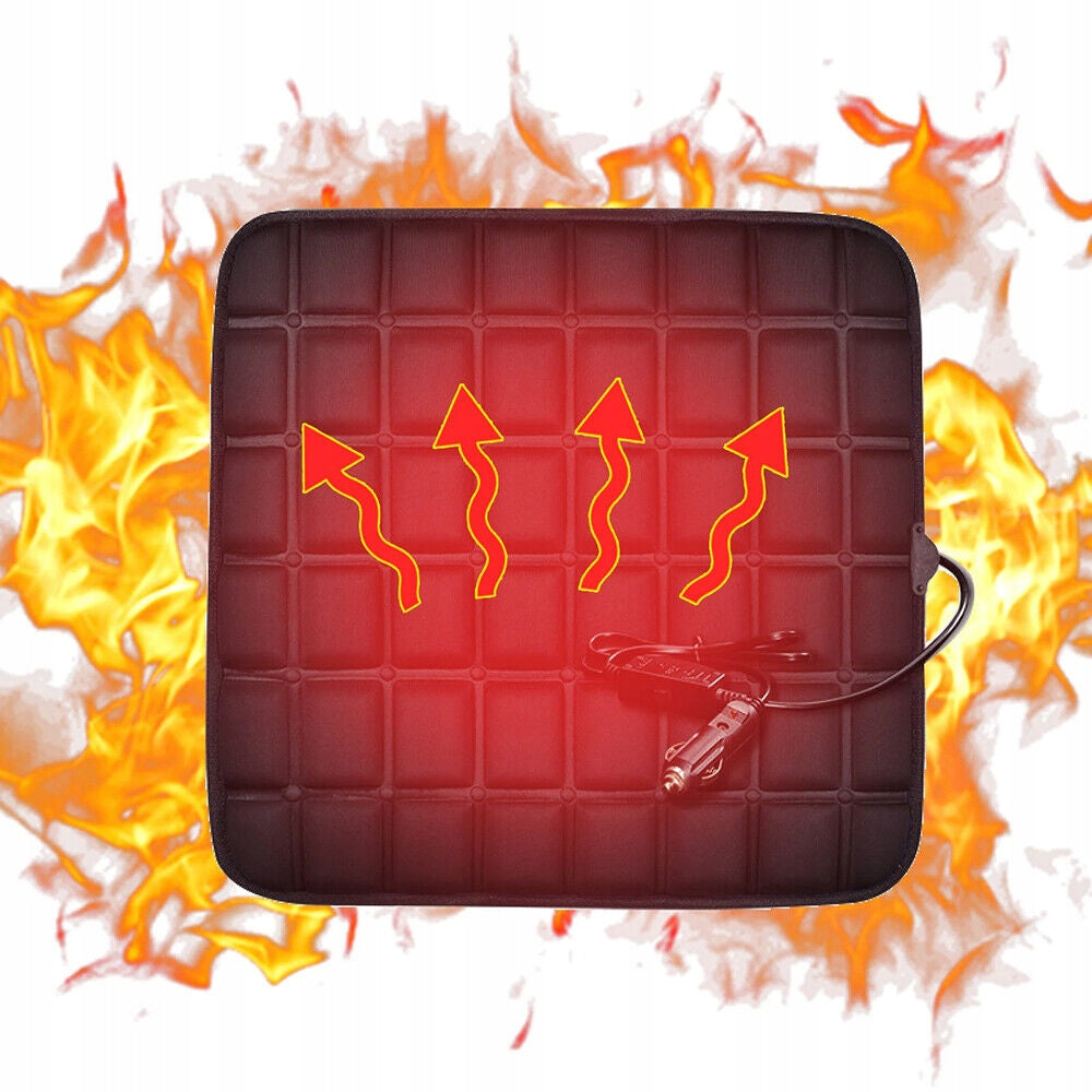 HEATING MAT CAR SEAT HEATED COVER Heating mat 12V 45x45CM Brand Bedee