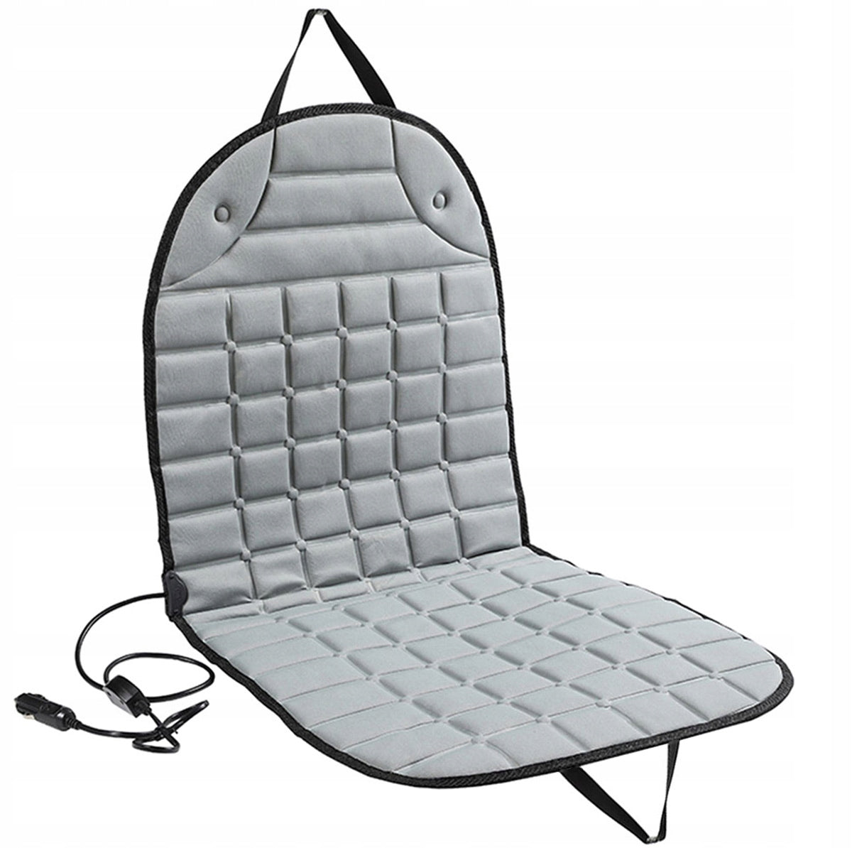 HEATING MAT FOR CAR SEAT HEATED 12V REMOTE CONTROL GREY AG44C Packaging status original