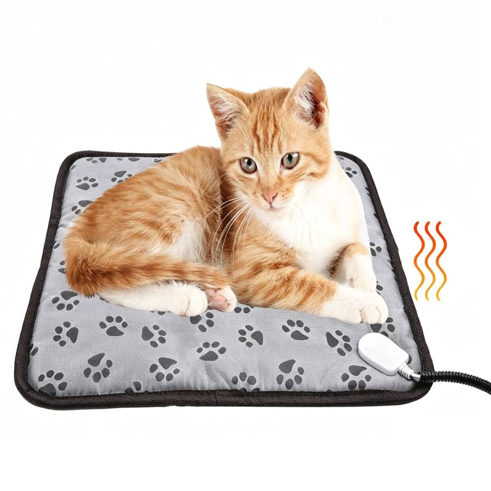 HEATING MAT FOR CAT DOG KENNELS WATERPROOF WITH CONTROLLER 45x45 20W
