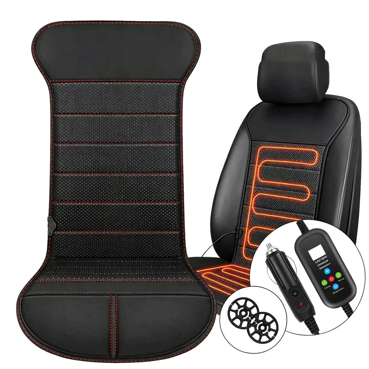 HEATING MAT FOR SEAT HEATED SEAT WITH REMOTE CONTROL FOR CAR