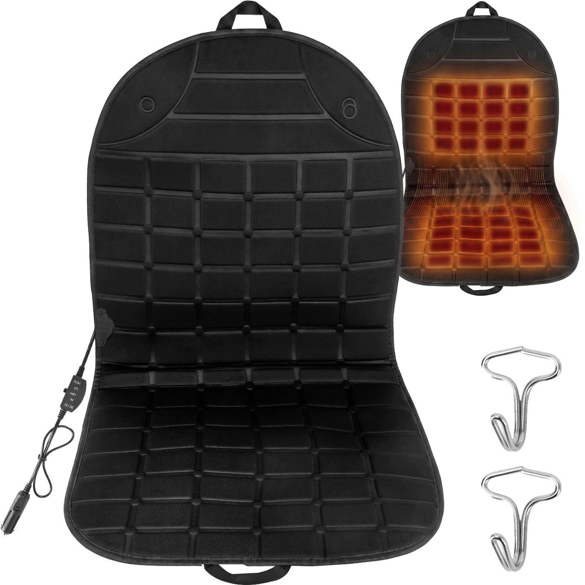 HEATING MAT HEATED SEATS THERMOSTAT HEATER FOR CAR 12V
